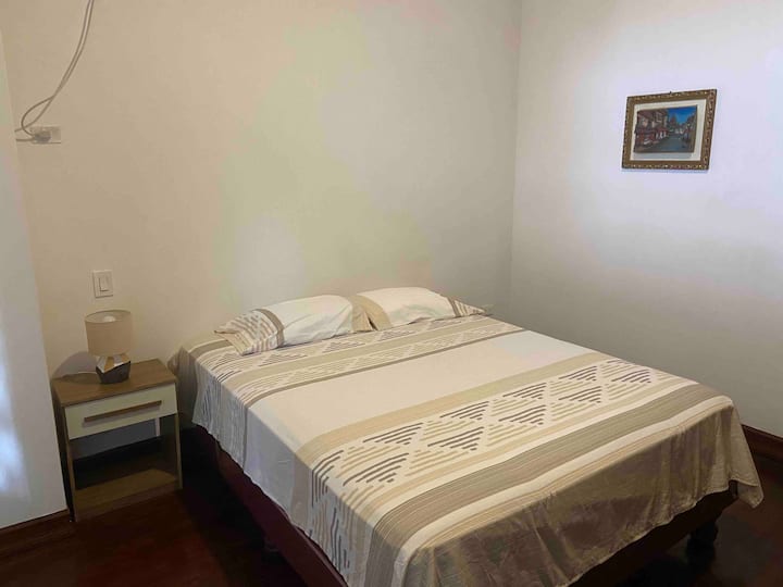 Master 's room, with double bed and a half