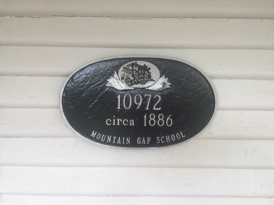 Once an authentic one-room school house!