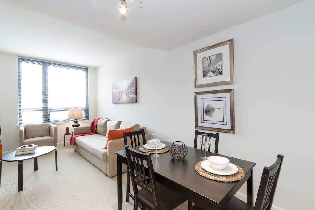 Living Room and dining area