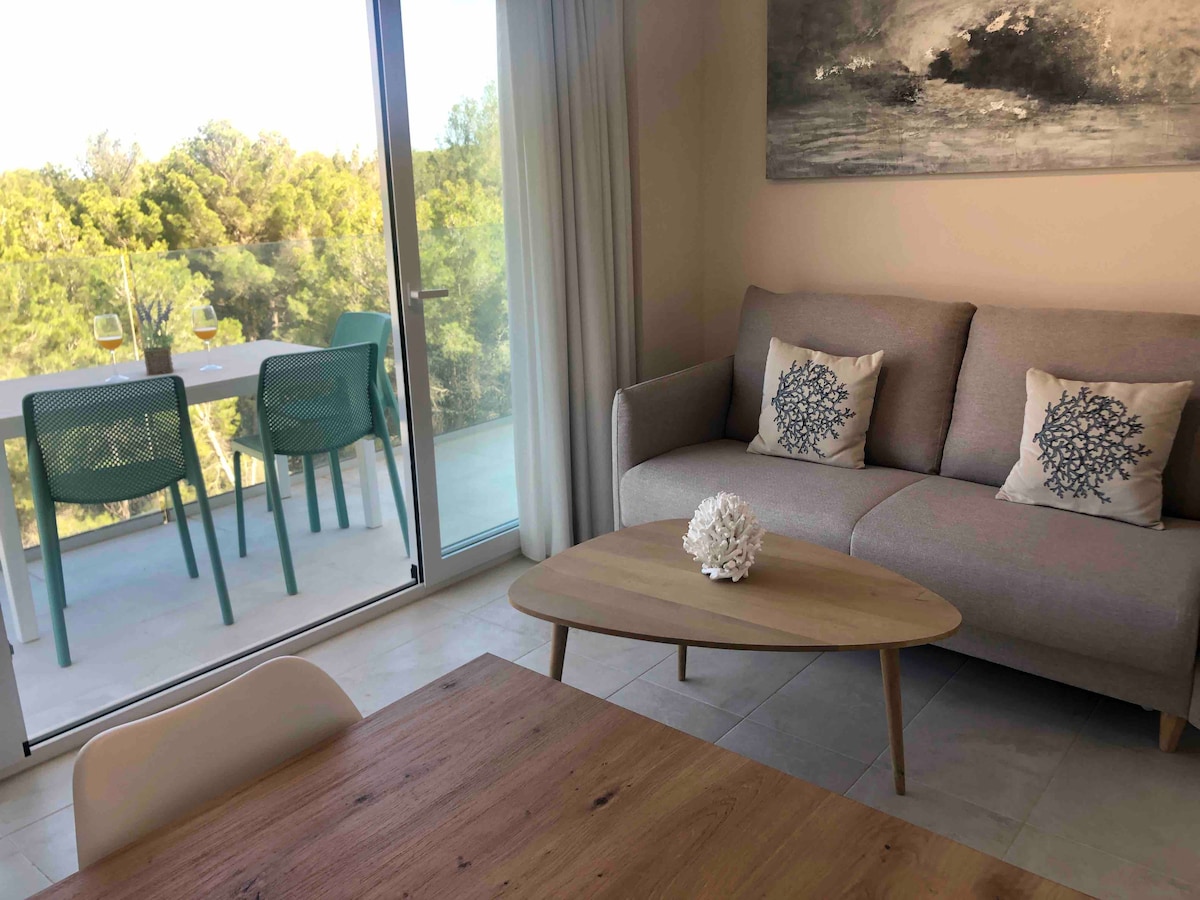 Seaview apartment 5B balcony In Canyamel Torre Doy 2