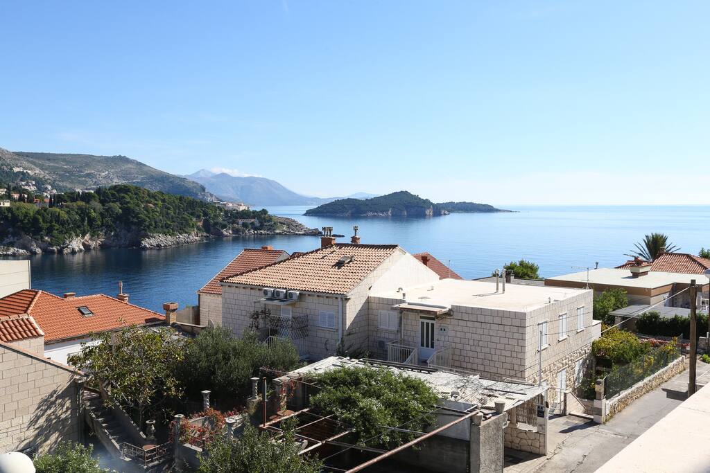 view from the house