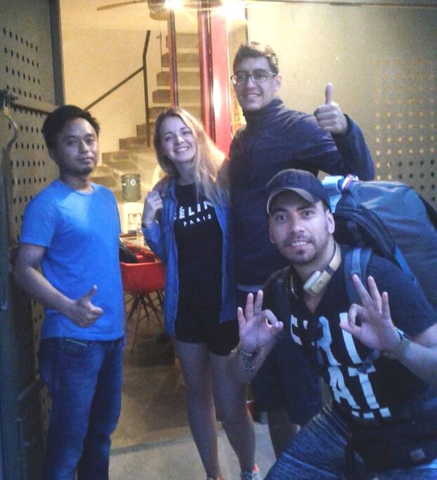My friends from Colombia