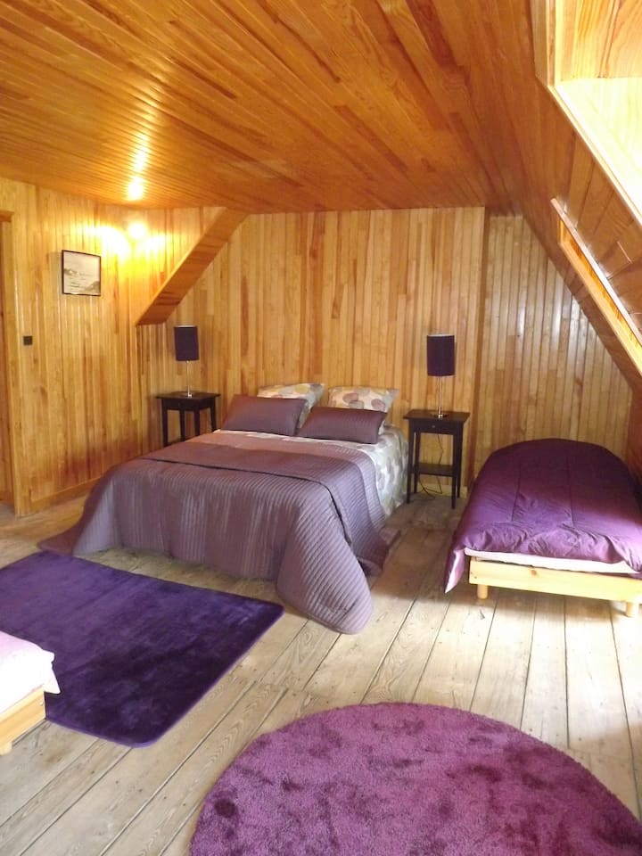 Chambre 1 : 4 personnes 1er étage