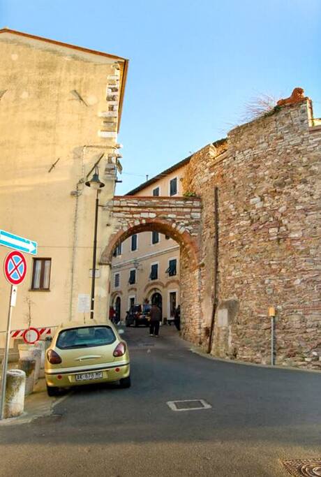 Vista sulla strada