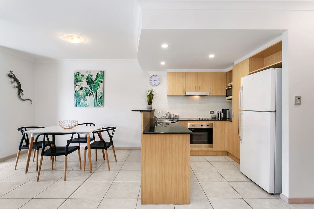 Kitchen and Dining Area