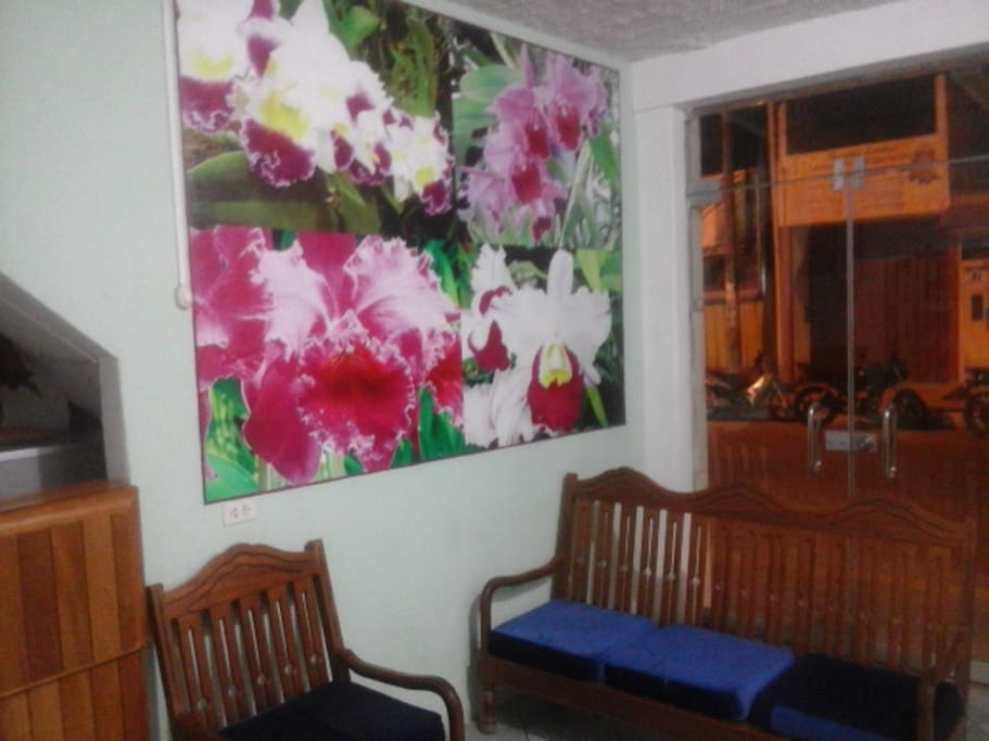 Sala de recepción.