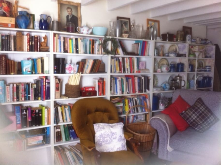 Sitting room in the cottage