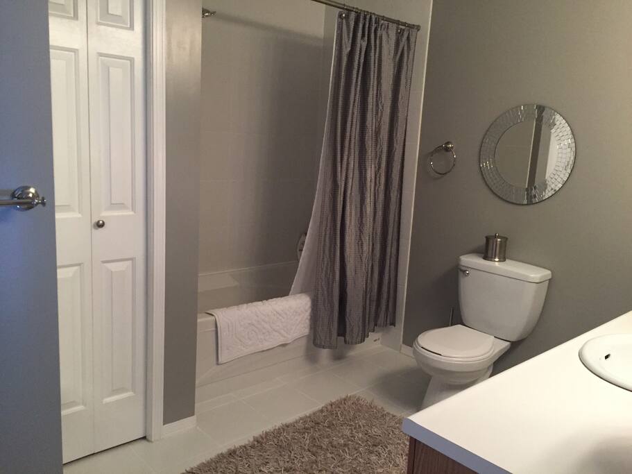 Your private bathroom.