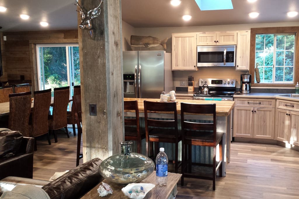 Kitchen with seating at the Island