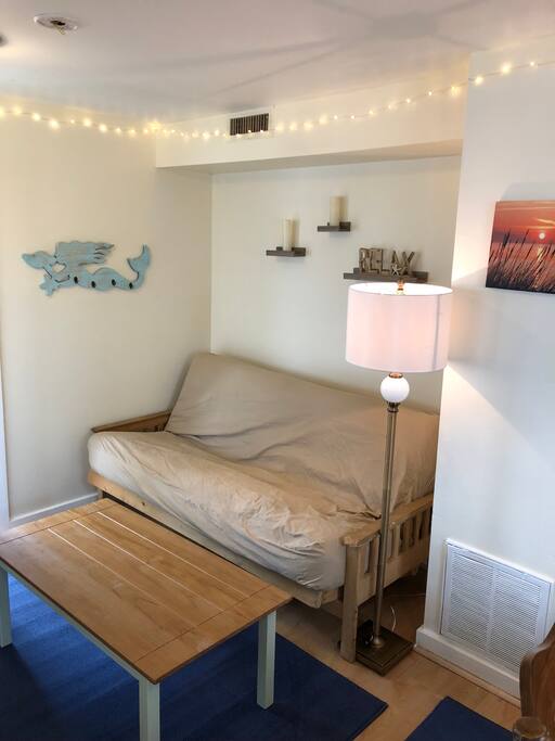 Living Room w/Pull-out Double Futon