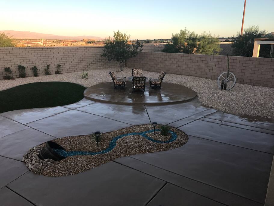 Huge backyard! Designed for relaxation and fun!
