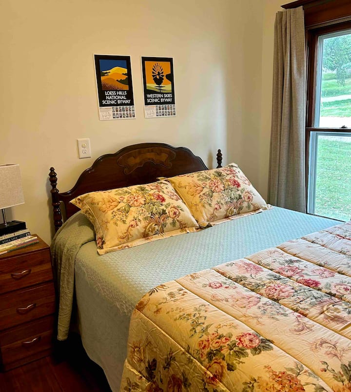 Chambre avec literie de luxe