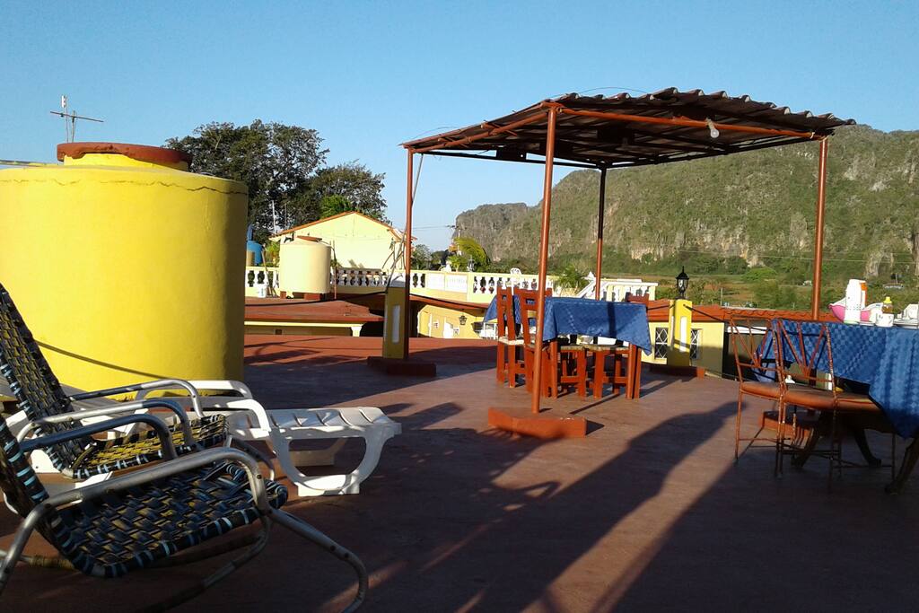 Vista desde las montañas