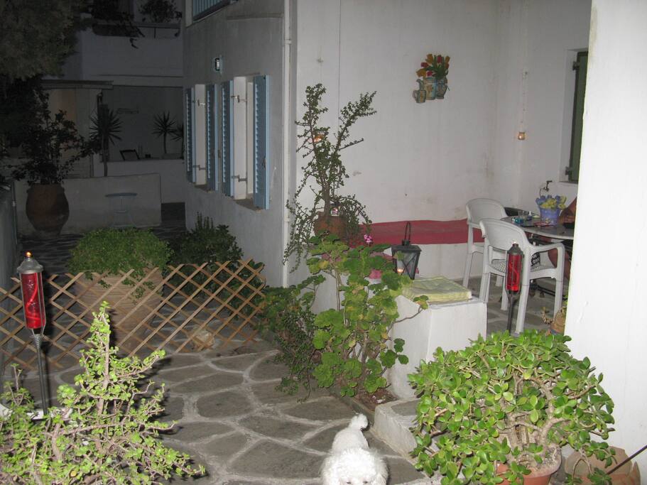 Main entrance on the right