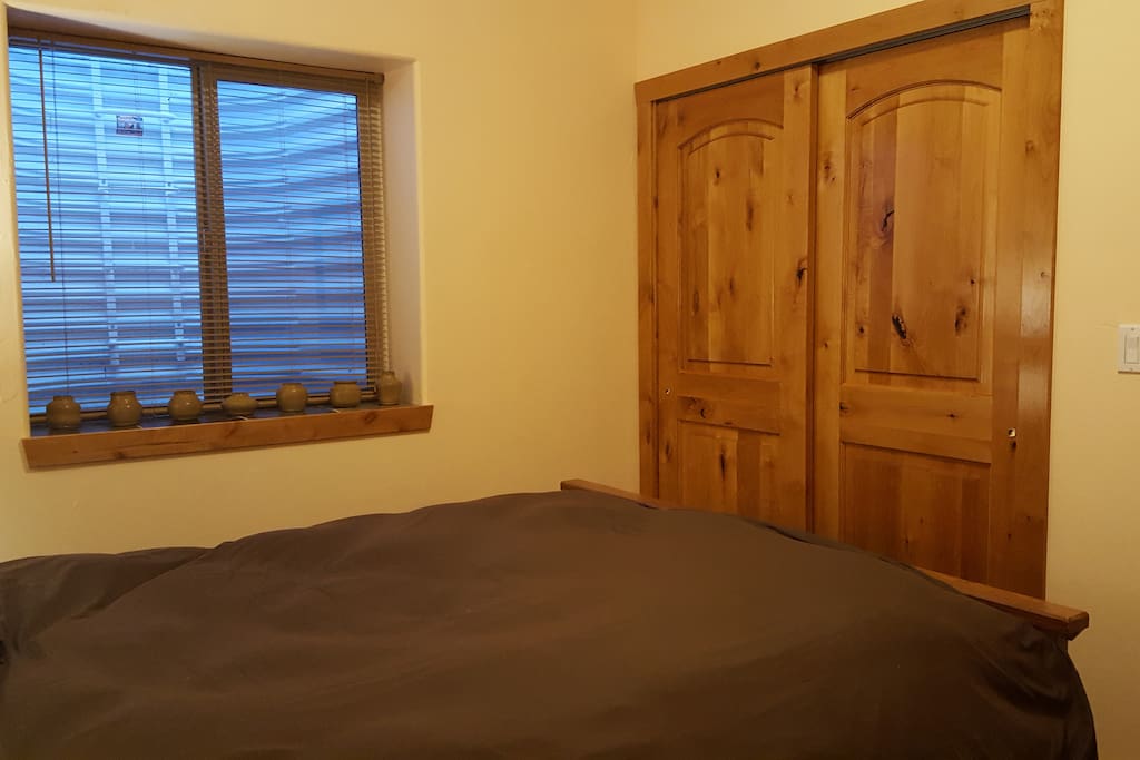 Closet and window