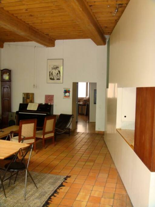 Espace lumineux et chaleureux