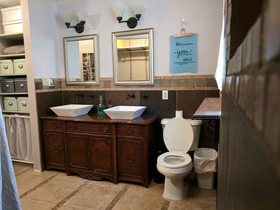Master bathroom