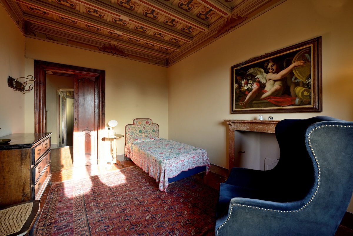 迷人的单人卧室