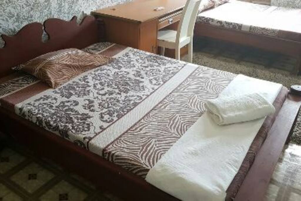 1st bedroom with 2 big bed