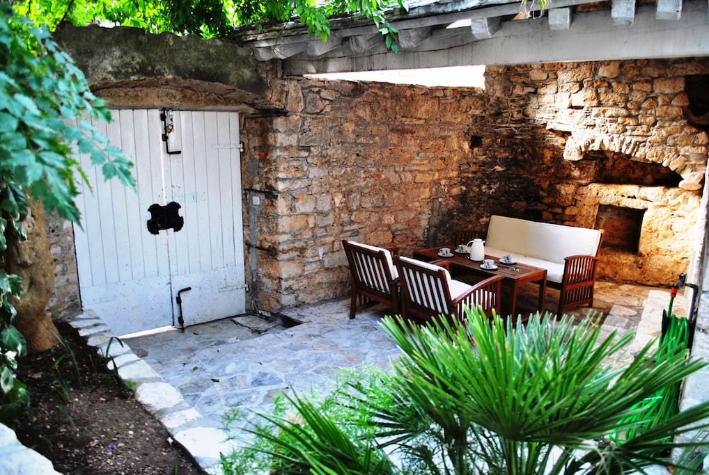 Outside area