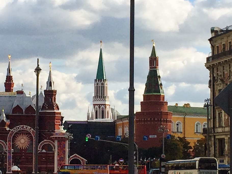 Прекрасный вид на Красную площадь / An amazing view on the Red square