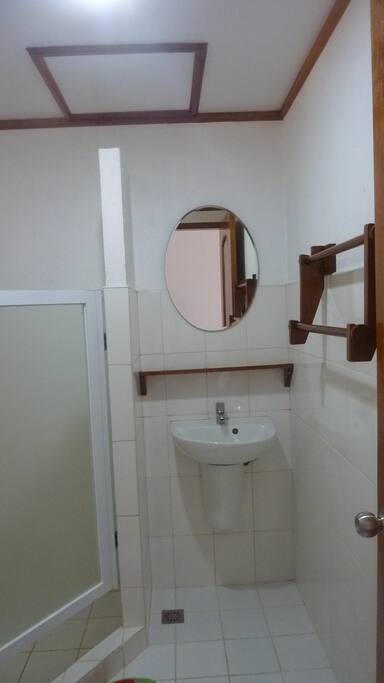 Spacious private bathroom