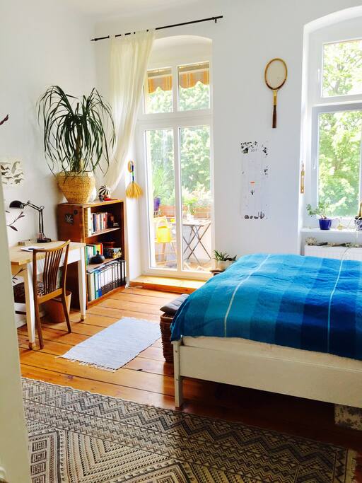 Room with balcony