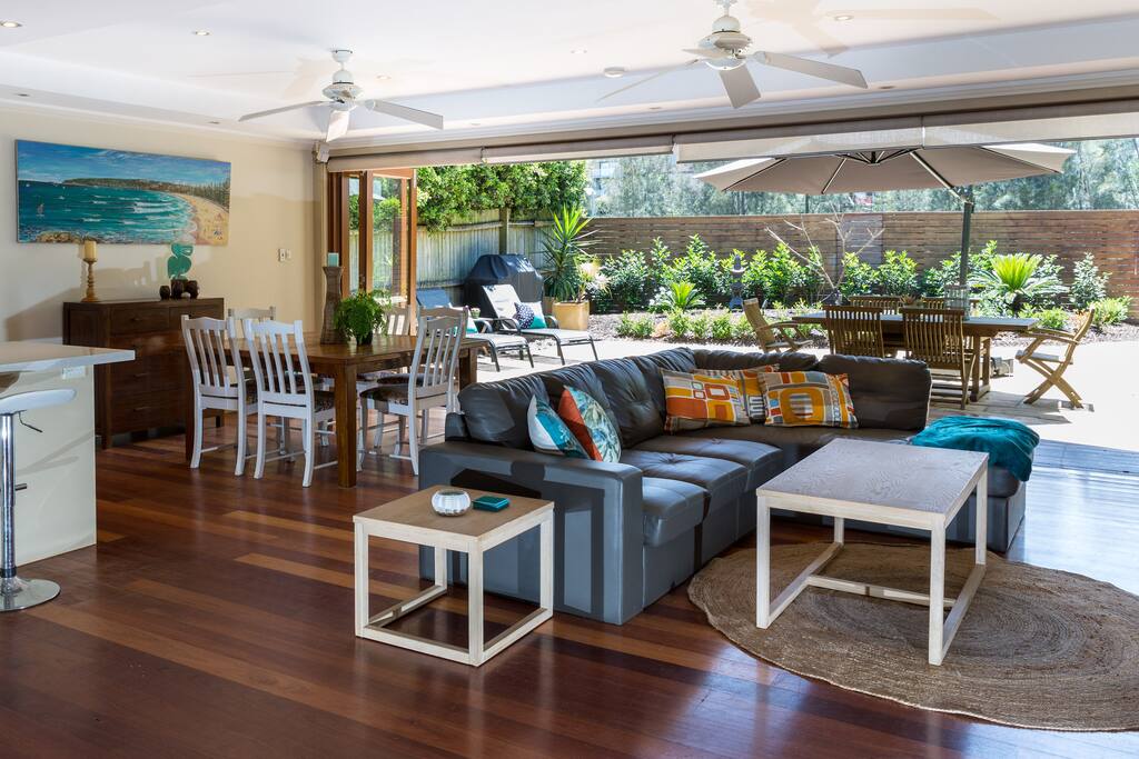 Open Plan Living - View from Inside