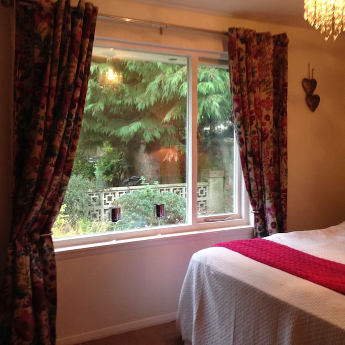 View from guest bedroom window
