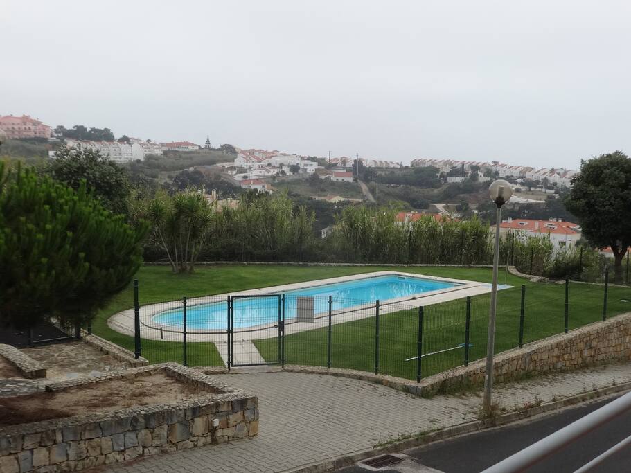 Piscina vista do terraço