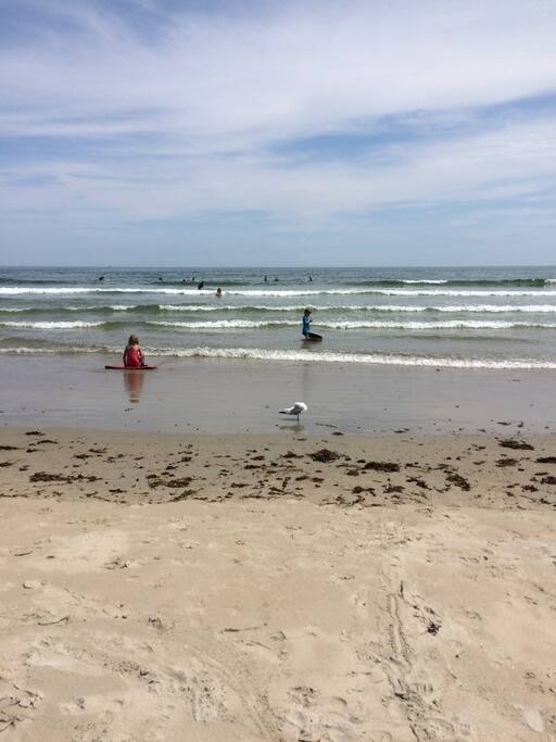 Beautiful Wells Beach with soft sand