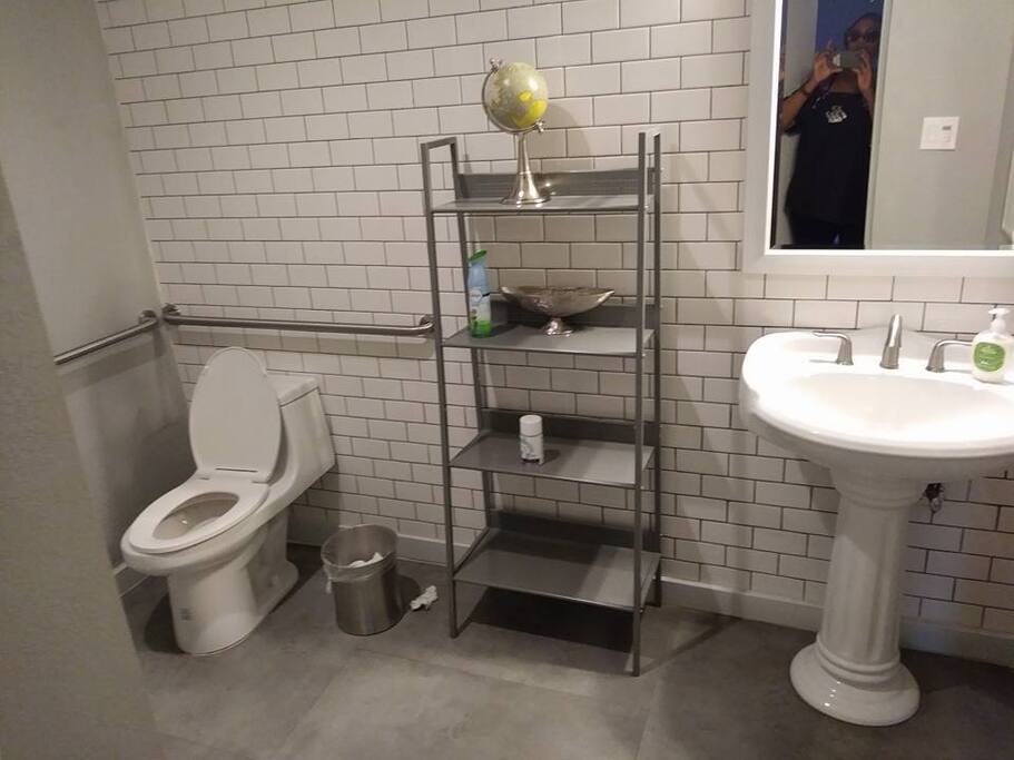 3 additional Restrooms on property outside apartment in gaming area, and gym near pool