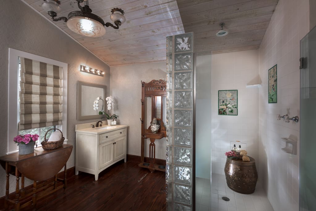 Large Bathroom with Walk-In Shower