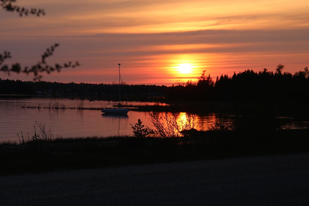 Sunset on the Cove