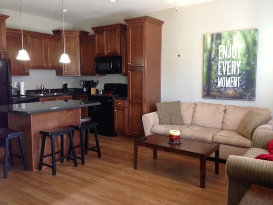 Living Room with two sleeper sofas