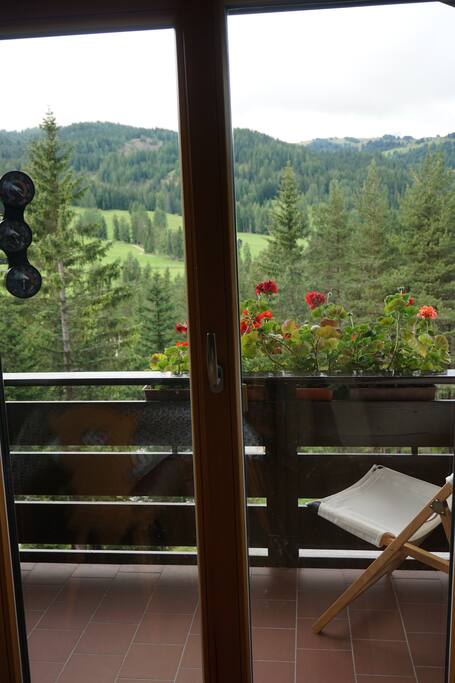 Superb view from the balcony