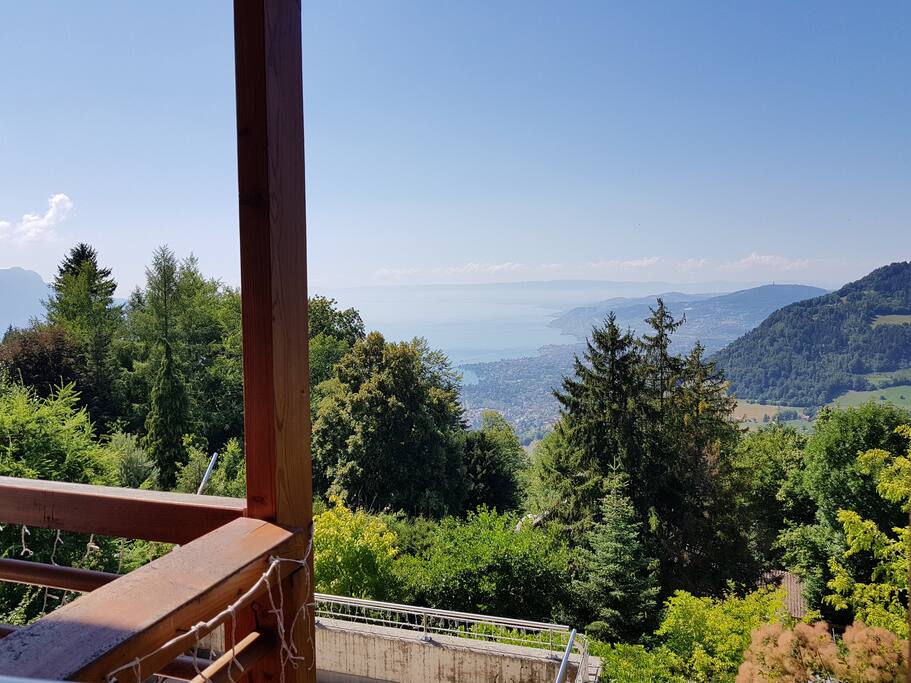 Vue depuis la chambre