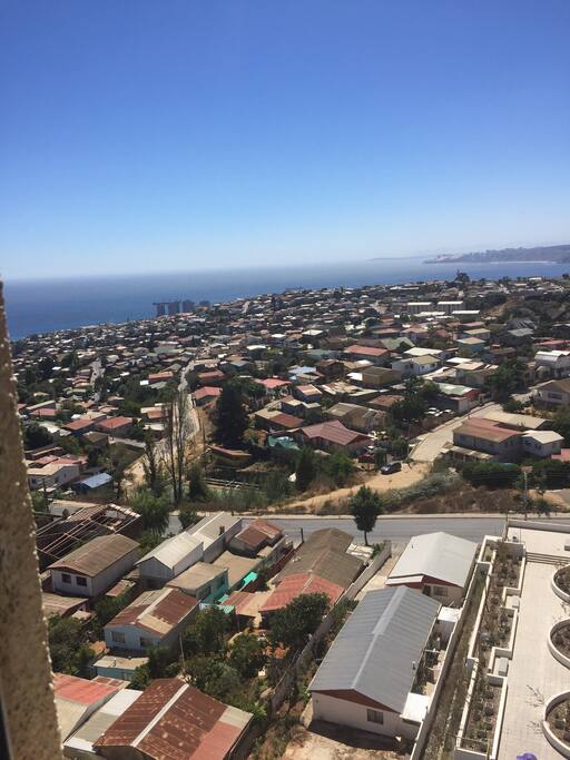 Vista desde la ventana de la habitación