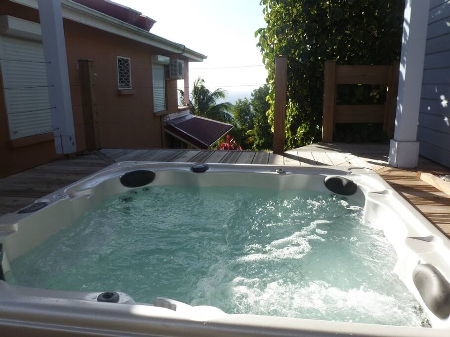 Jacuzzi du haut de villa