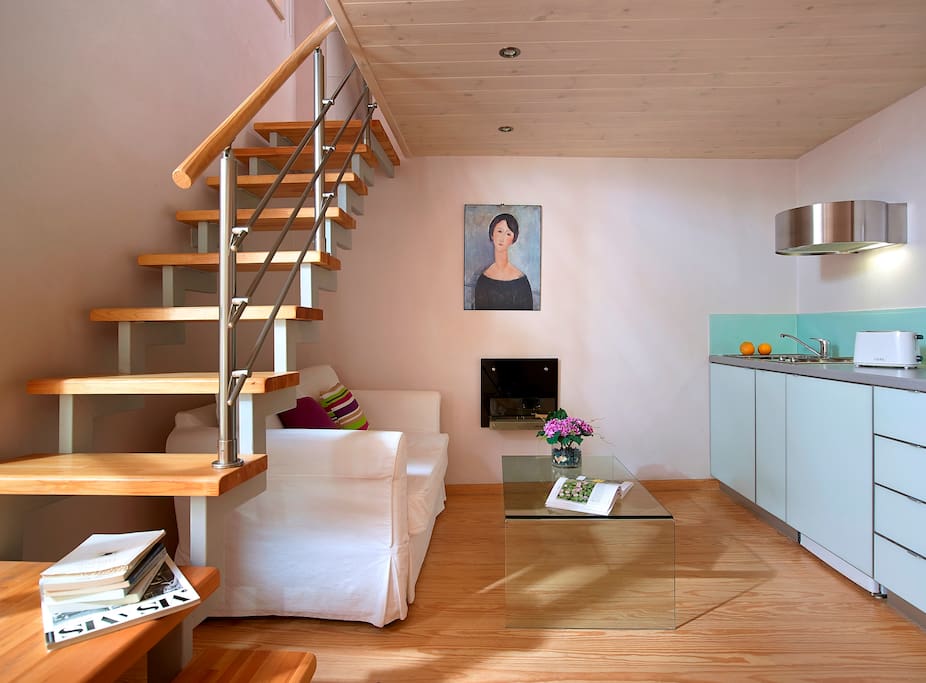 LIVING ROOM & KITCHEN