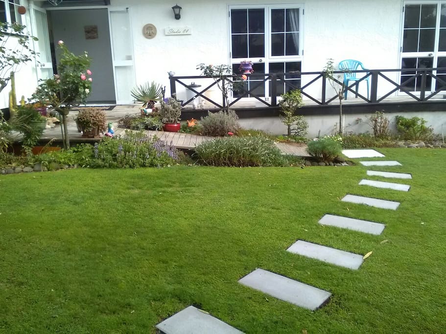 follow stepping stones to the Studio