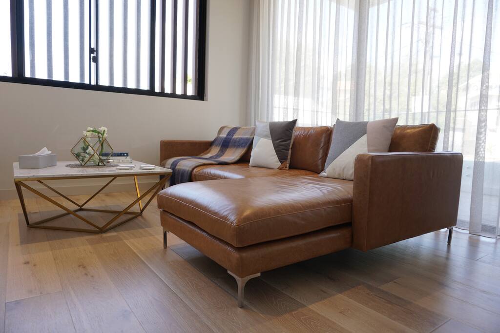 Italian Antico leather lounge exudes ultimate luxury