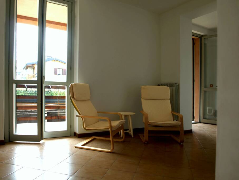 Soggiorno - accesso al terrazzo