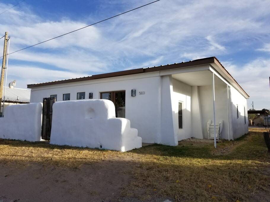 Our Spanish adobe!