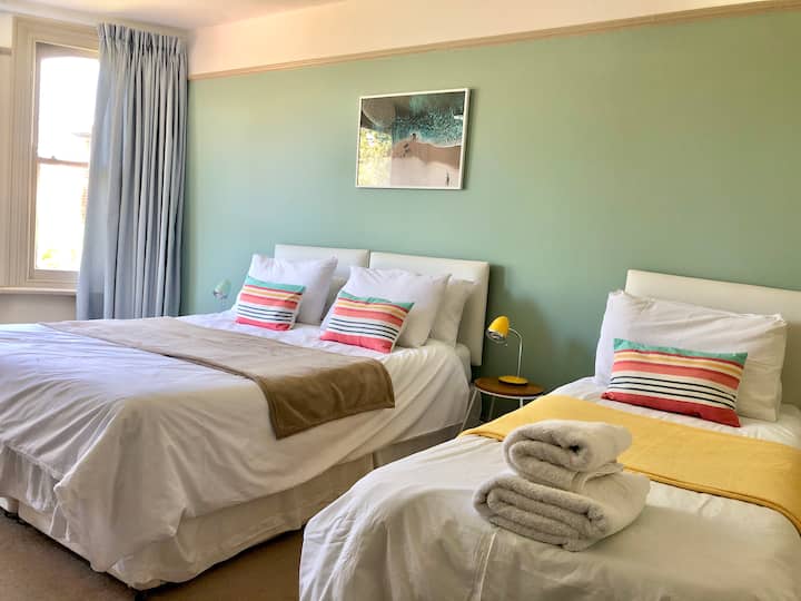 Bedroom 6 - 3 single beds or 1 king and 1 single.