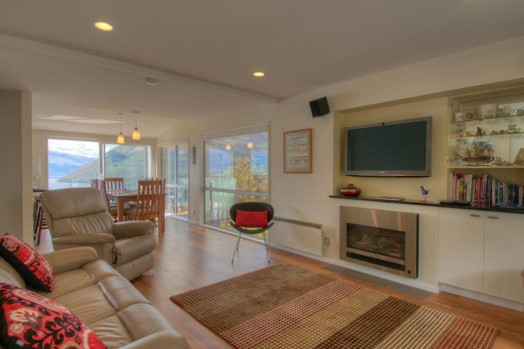 Comfortable lounge area