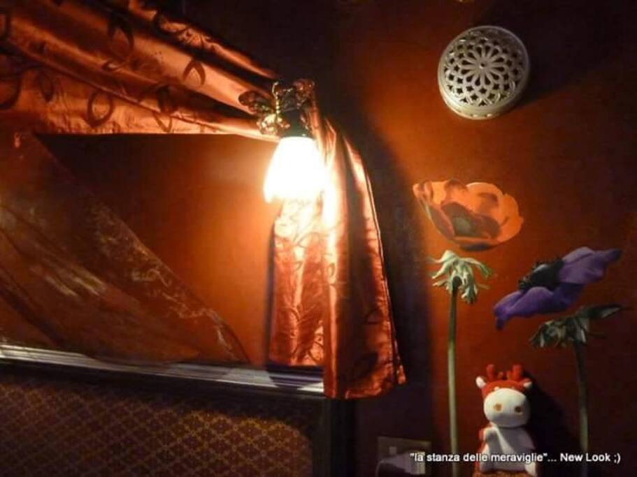 Camera da letto - particolare
