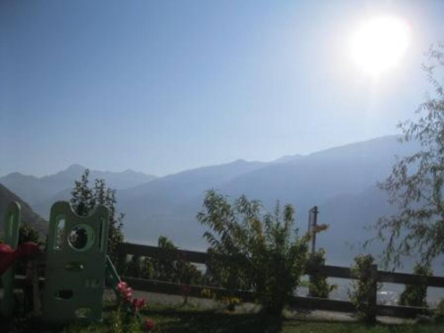 Vue depuis la terrasse