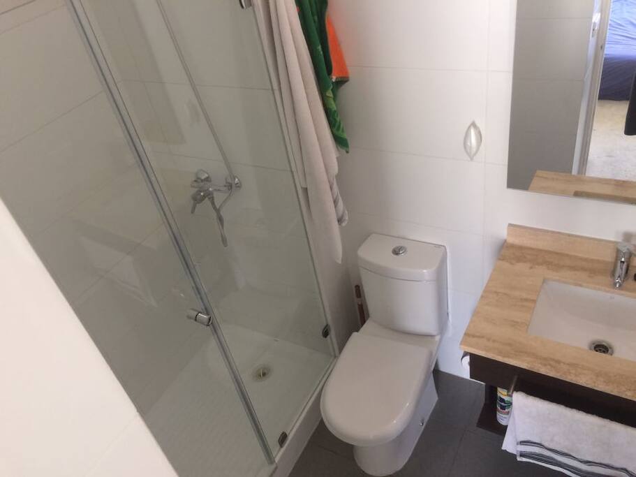 Bathroom with towels