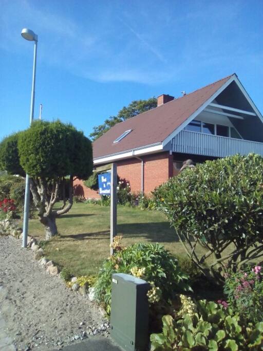 House from the road